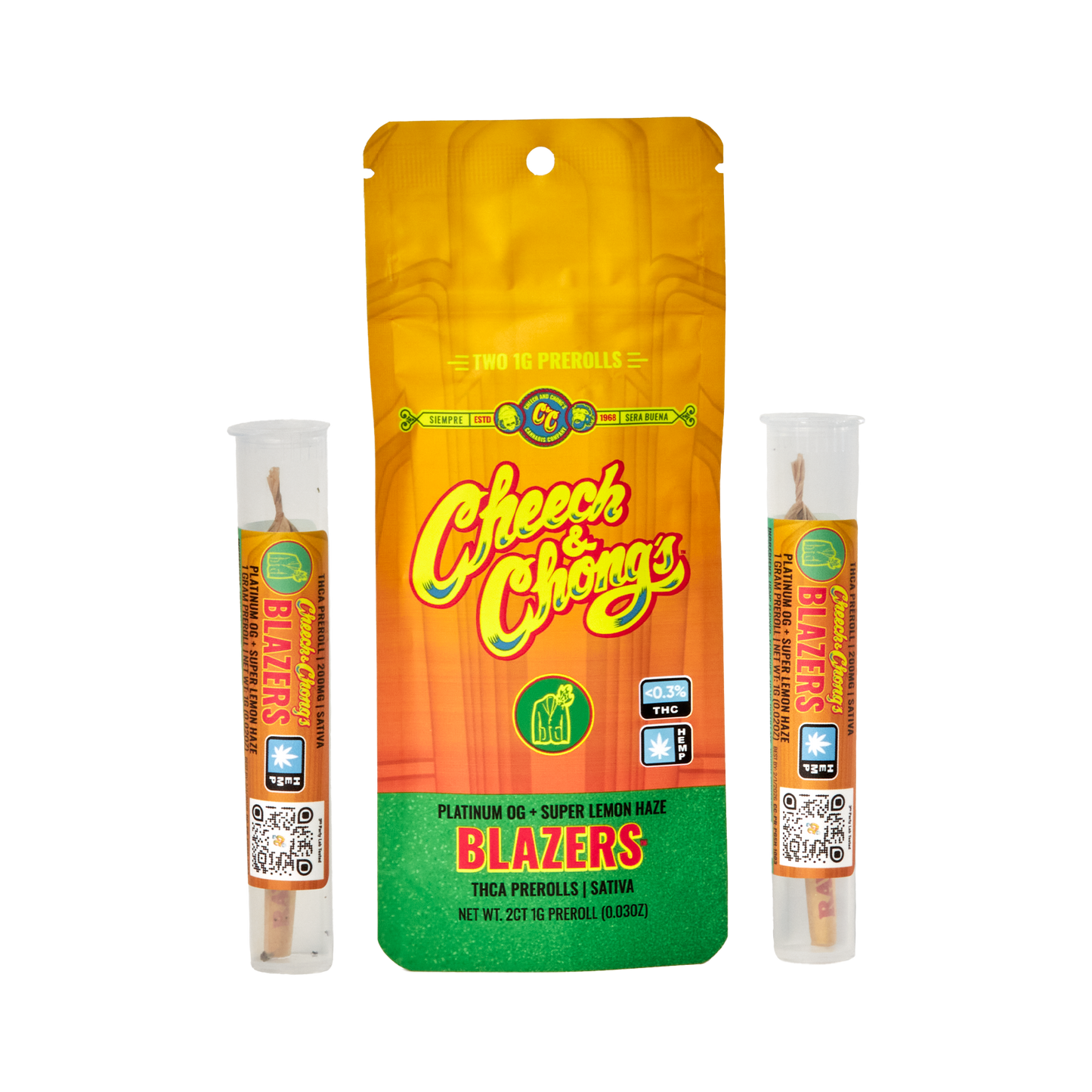 Cheech and Chongs Blazers Prerolls | 2G