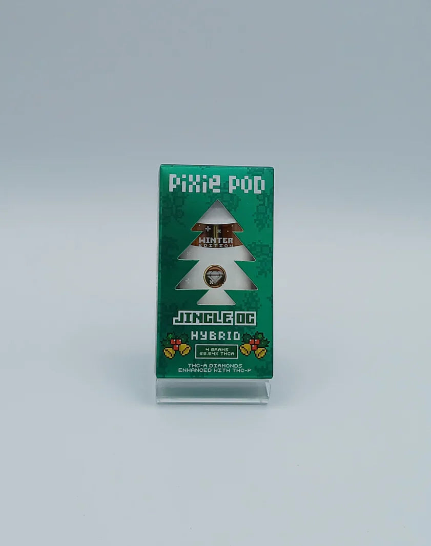 PIXIE POD 4G THC-A DIAMONDS WITH THC-P (WINTER EDITION)