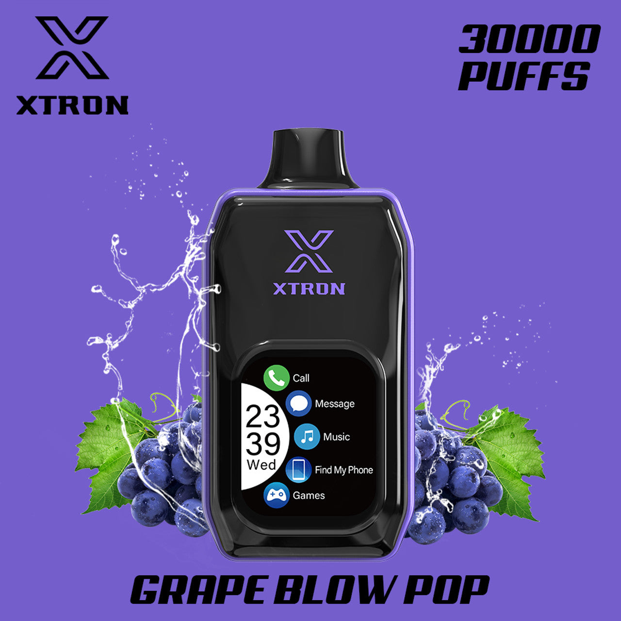 XTRON 30k Puffs Vape | 5% Nicotine | Smartphone