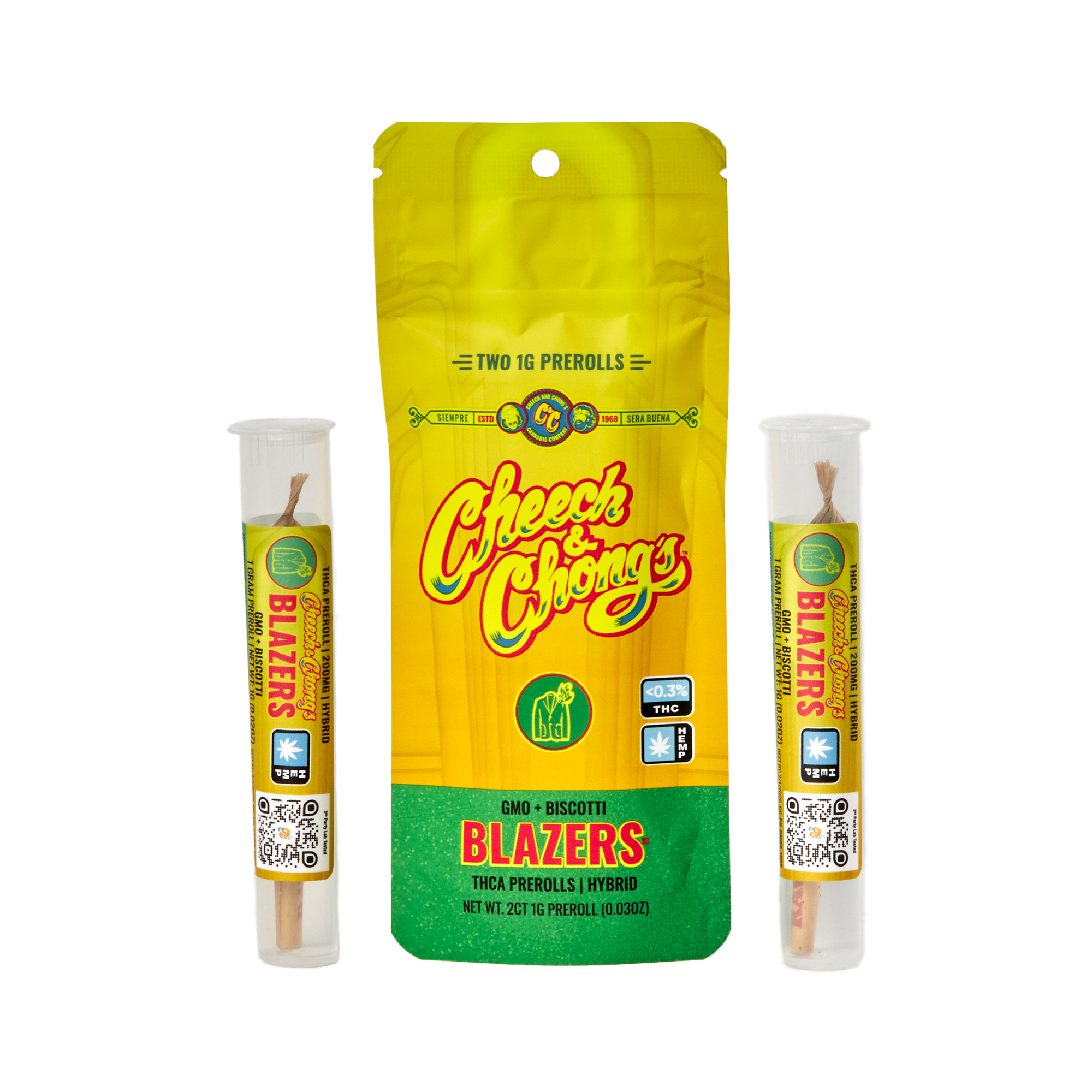 Cheech and Chongs Blazers Prerolls | 2G