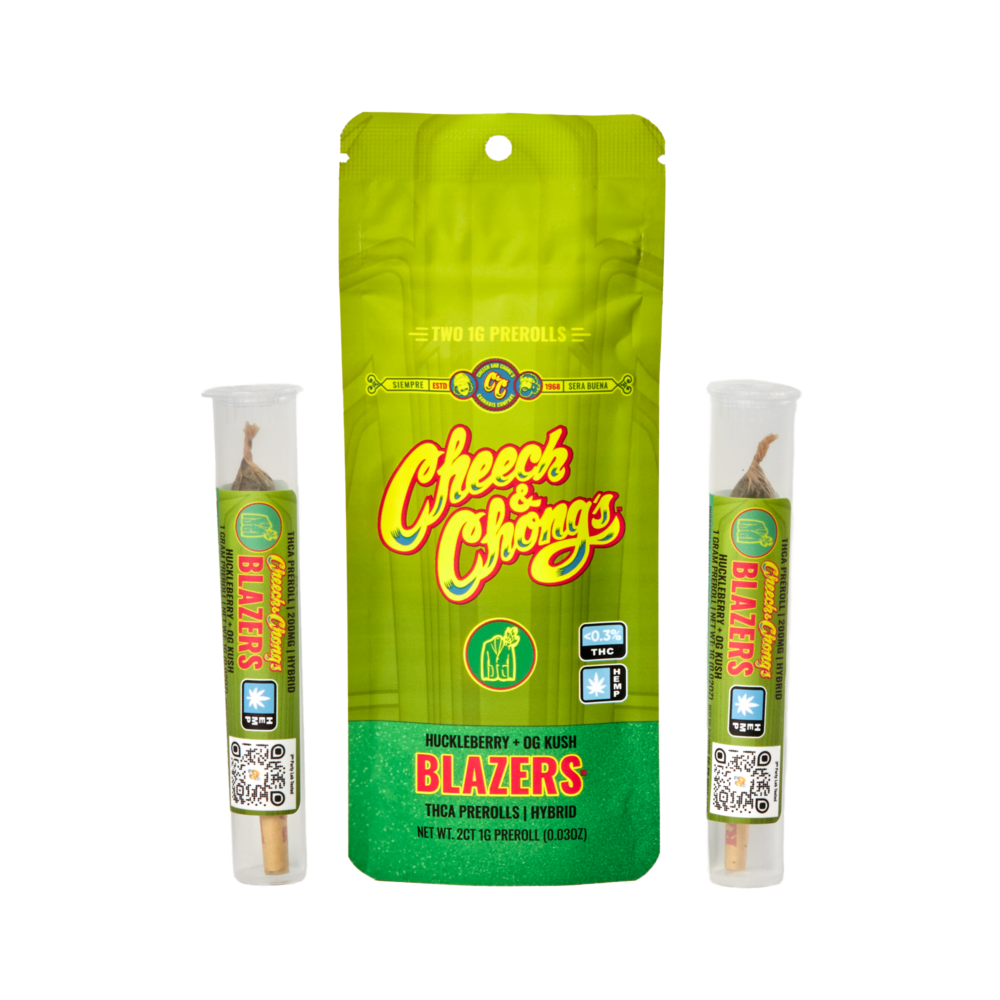 Cheech and Chongs Blazers Prerolls | 2G