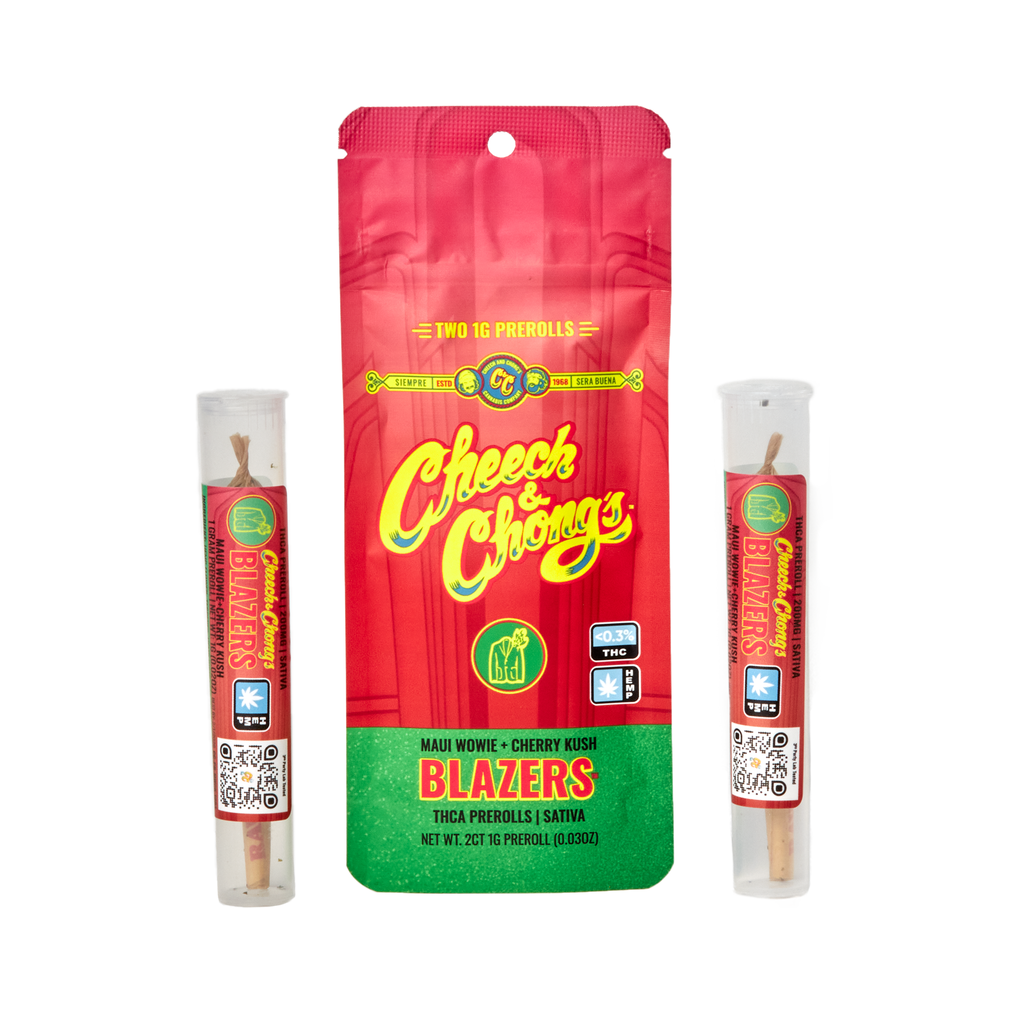 Cheech and Chongs Blazers Prerolls | 2G