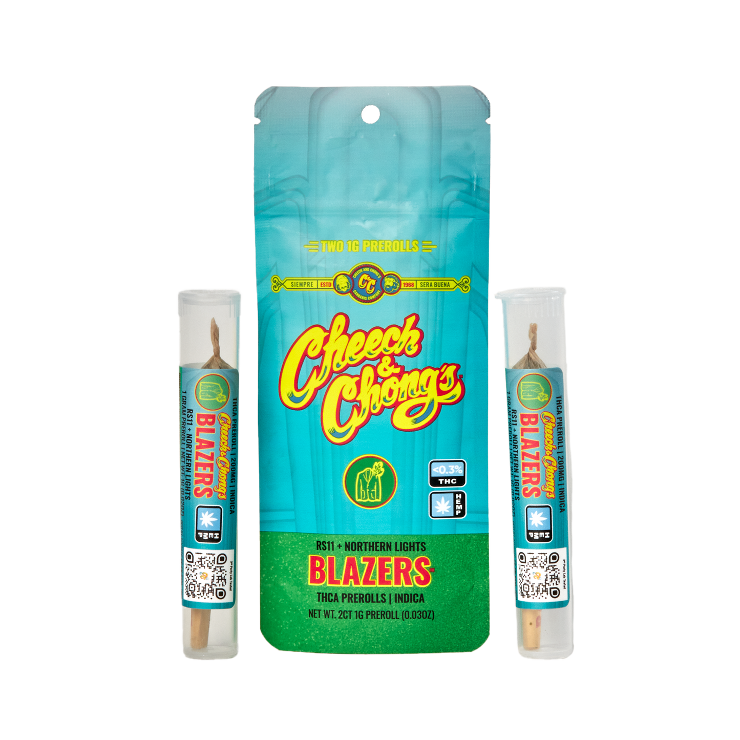 Cheech and Chongs Blazers Prerolls | 2G