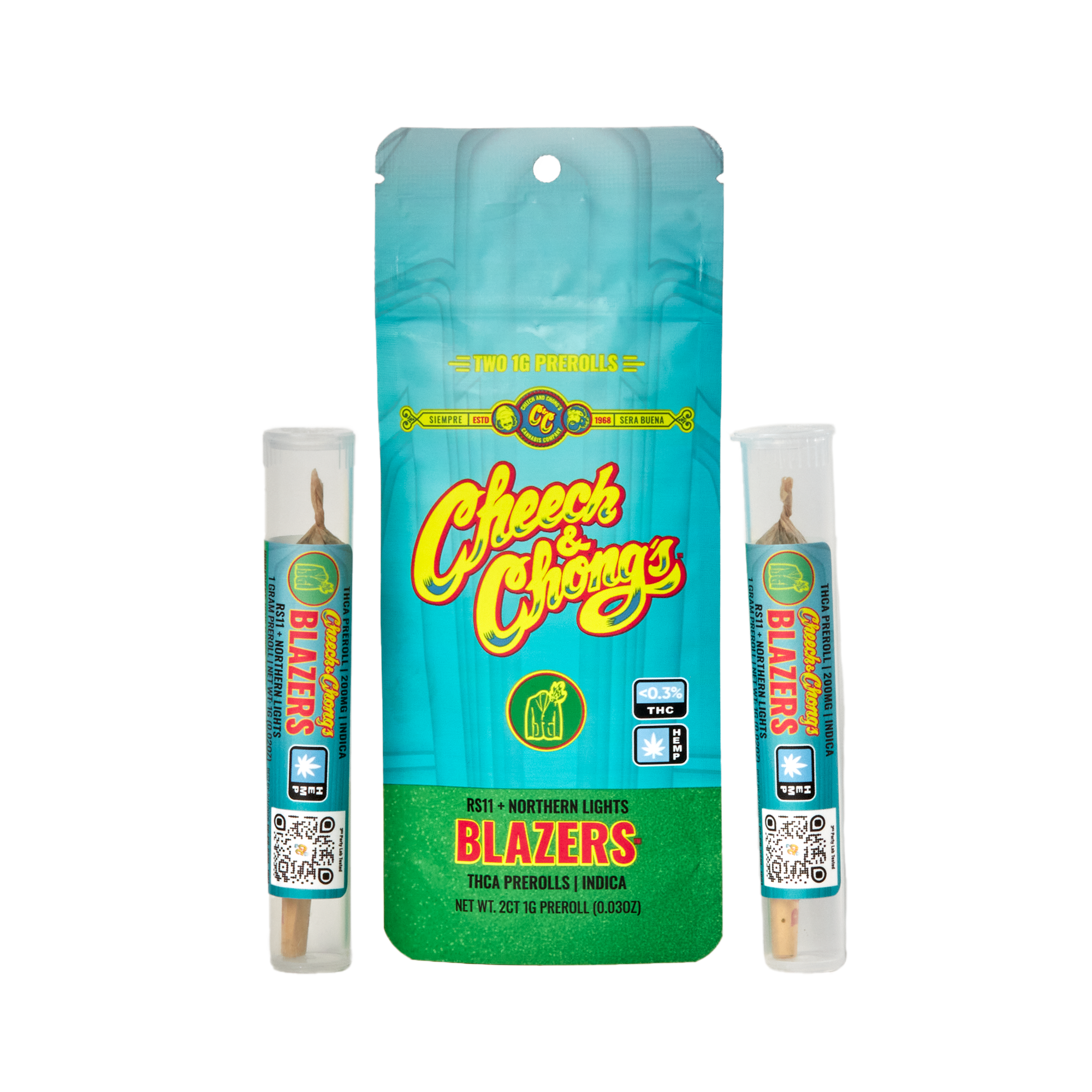 Cheech and Chongs Blazers Prerolls | 2G