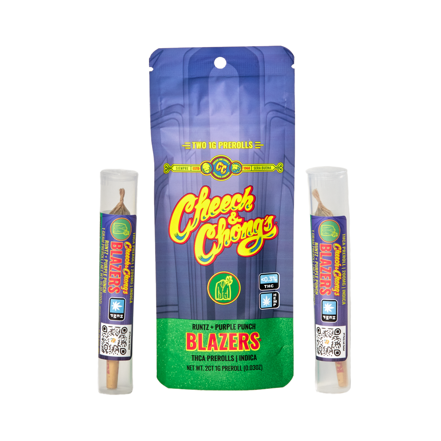 Cheech and Chongs Blazers Prerolls | 2G