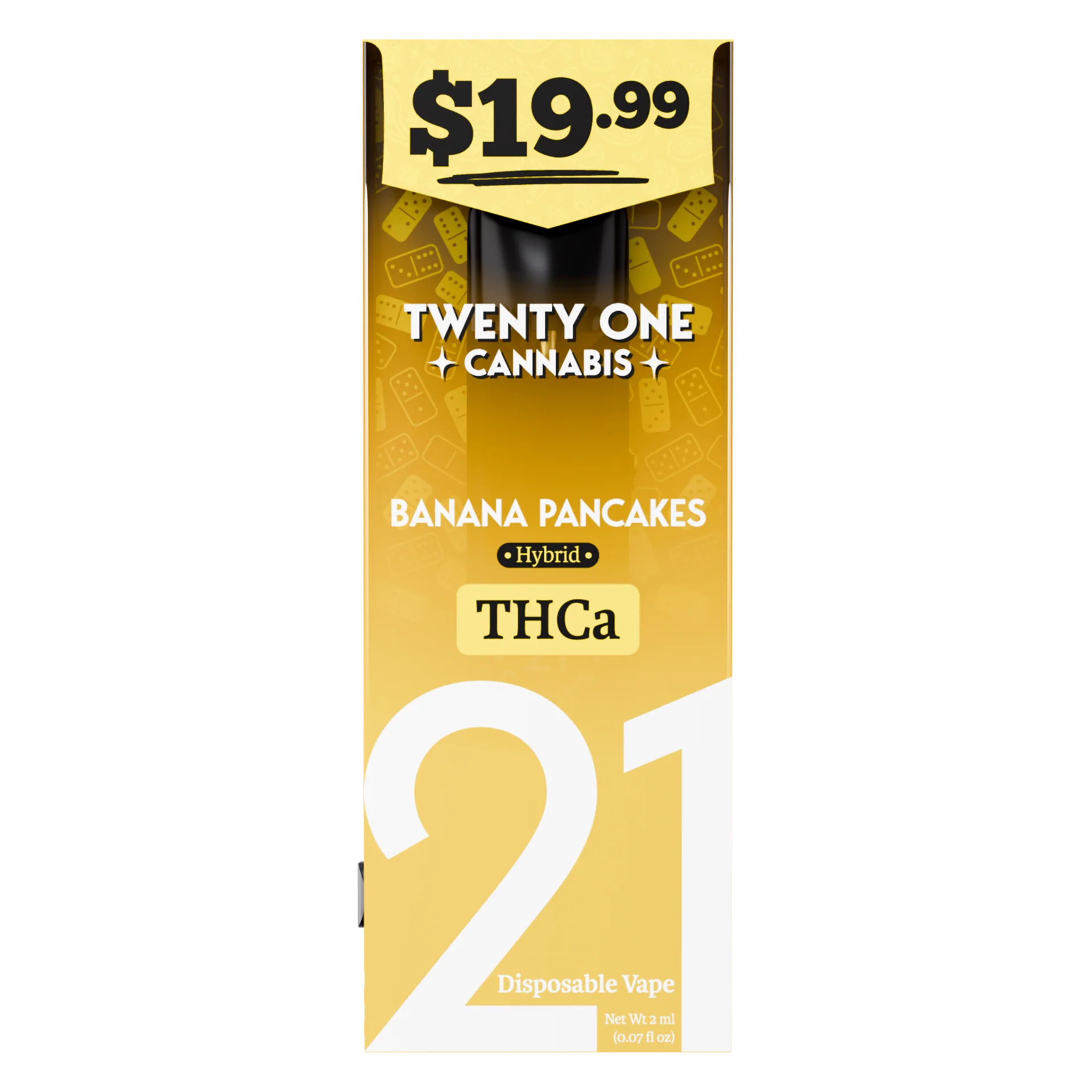 Twenty One 2g THCA Disposable