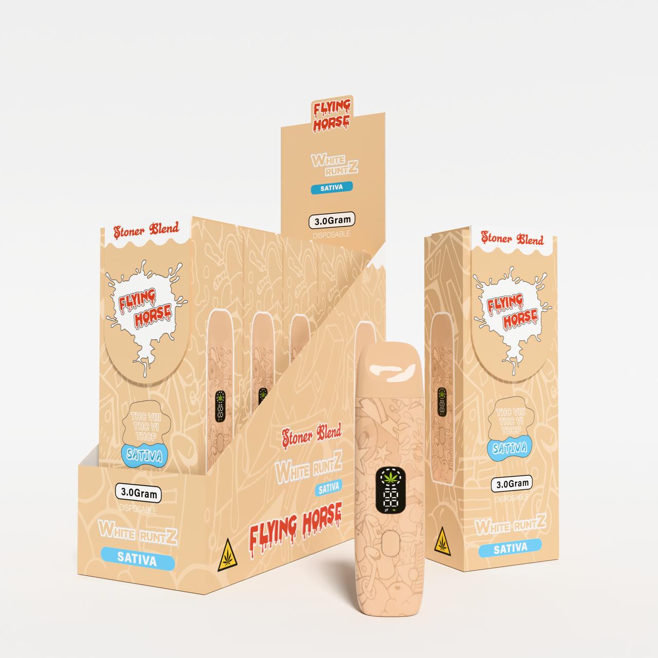 Flying Horse Stoner THCp + THC-VIII + THC-VI 3g Disposable