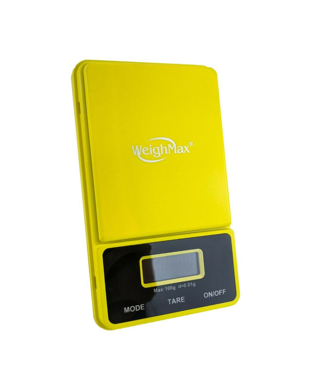 WeighMax NJ Digital Pocket Scale 100g x 0.01g Yellow