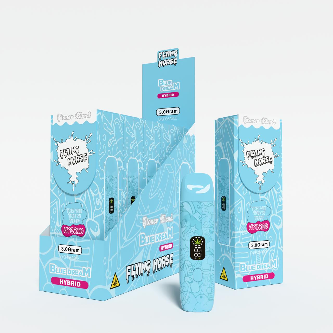 Flying Horse Stoner THCp + THC-VIII + THC-VI 3g Disposable