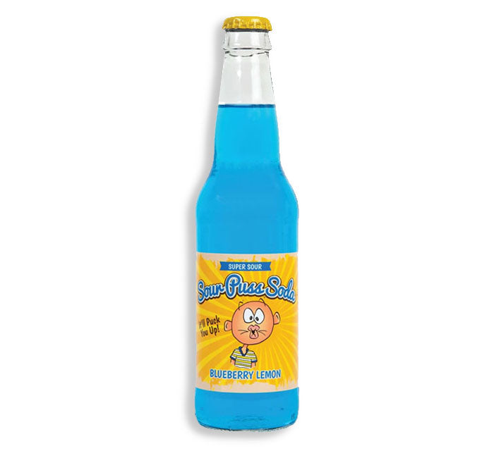 AVERYS - SOUR PUSS SODA Blueberry Lemon