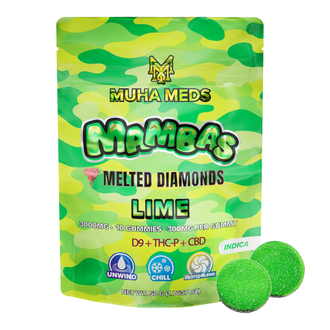 Muha Meds Melted Diamond Gummies 3000mg