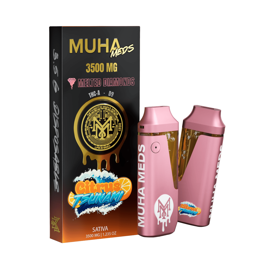 Muha Meds - Melted Diamonds Disposable 3.5G