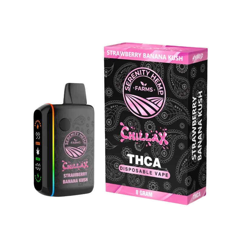 Serenity Hemp Farms Chillax THCa Disposable Vape 8g
