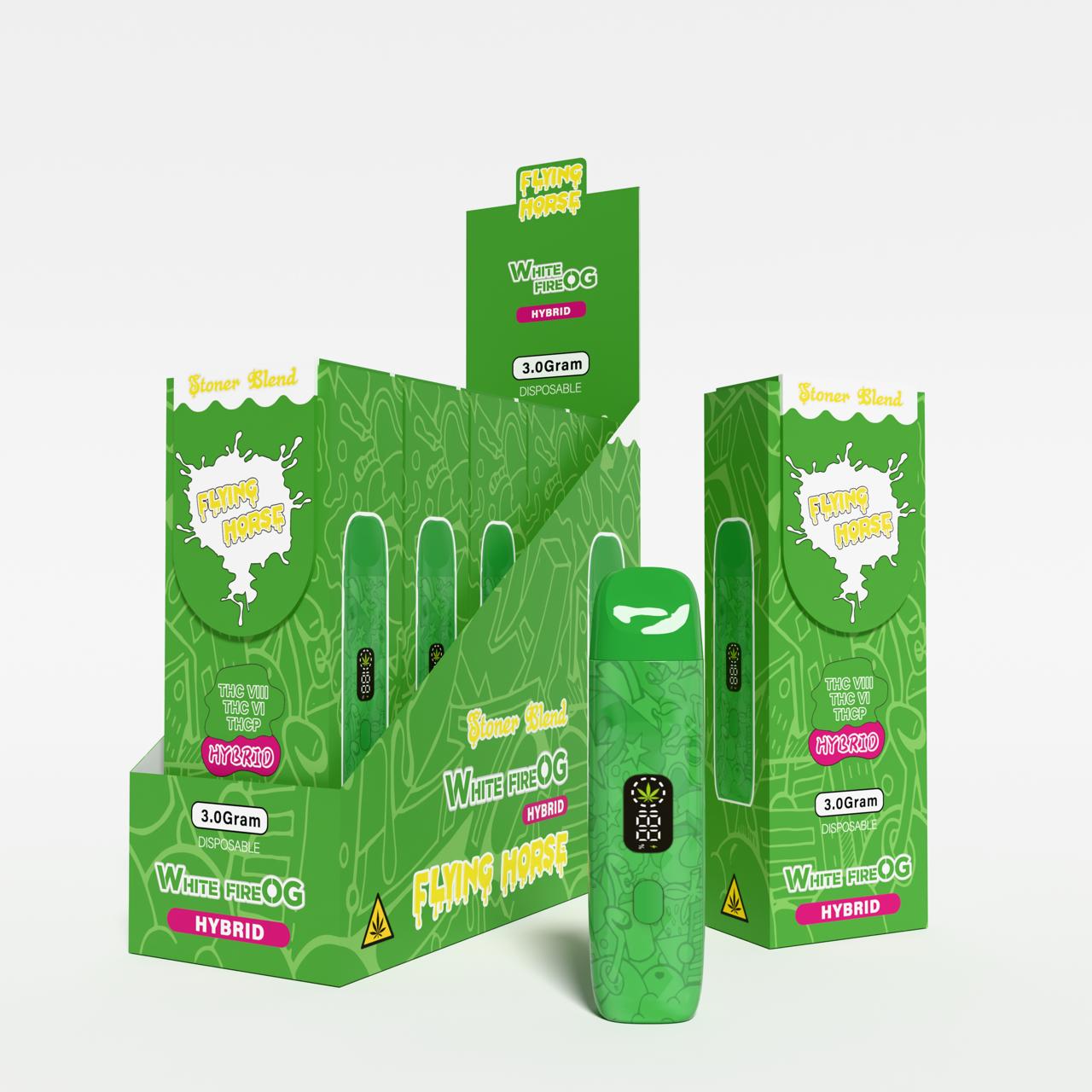 Flying Horse Stoner THCp + THC-VIII + THC-VI 3g Disposable