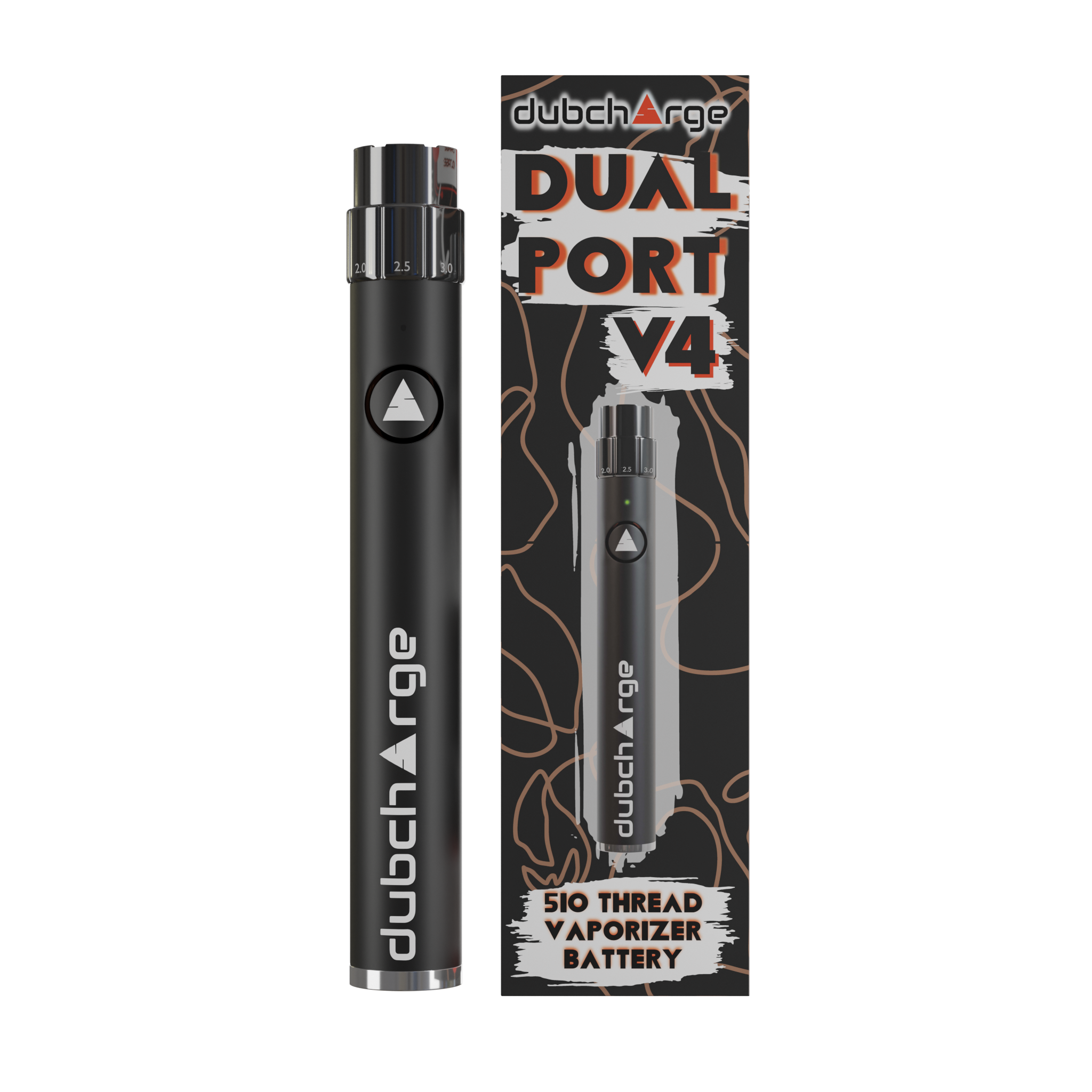 DubCharge V4 Battery - 510 Thread - 650-1100 mAh