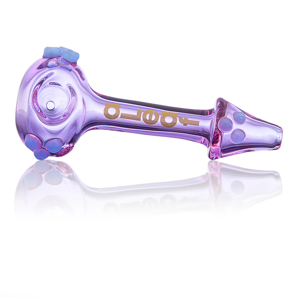 Aleaf 5" Triple Tentacle Colored Spoon Hand Pipe