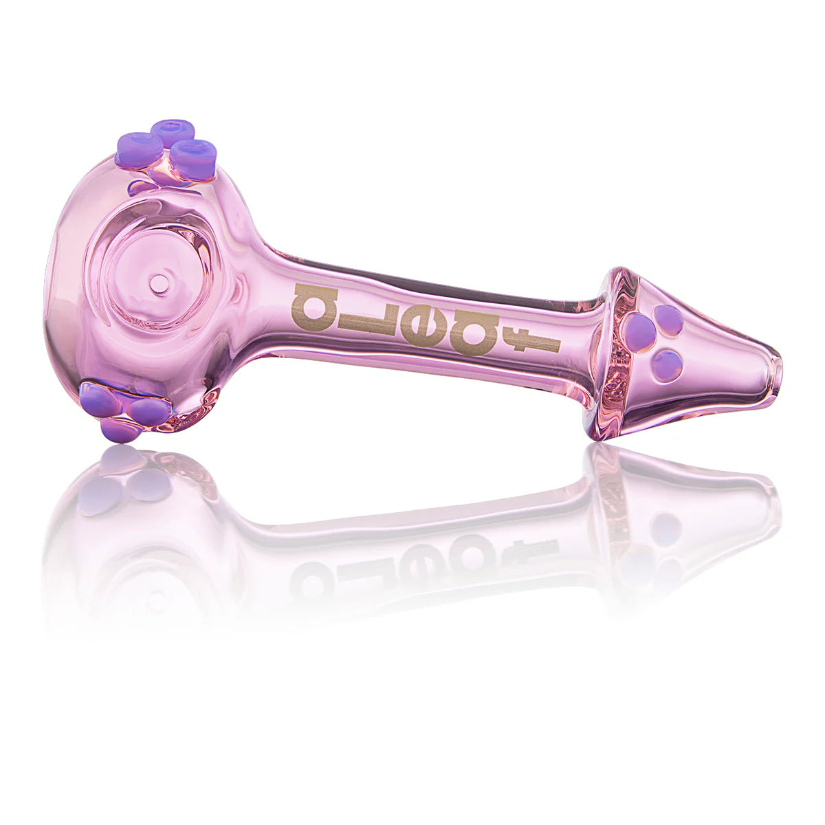 Aleaf 5" Triple Tentacle Colored Spoon Hand Pipe