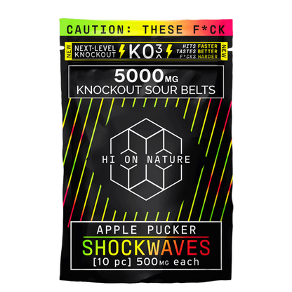 Hi On Nature - Knockout Shockwaves Gummies