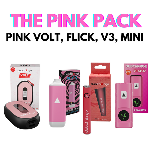 Pink Pack: Volt, Flick, V3 Battery (650 mAh), Mini