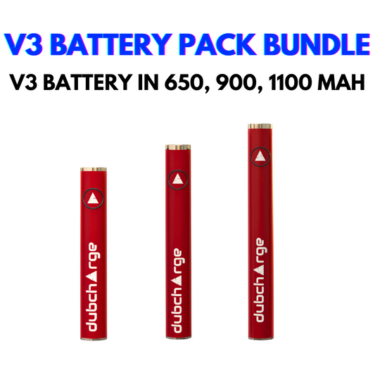 V3 Battery Pack Bundle | 510 Thread Compatible | Long-Lasting Power Source | Best-Selling Vape Accessories