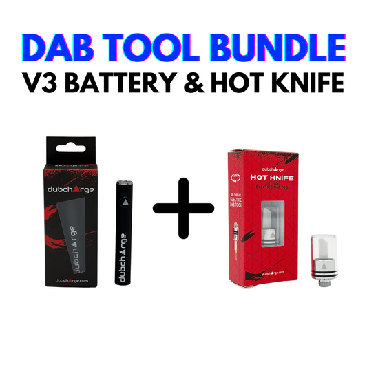 Dab Tool Bundle: V3 Battery (650 mAh) & Hot Knife Attachment