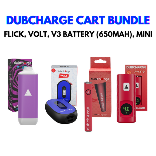 DubCharge Cart Bundle: Flick, Volt, V3 Battery (650 mAh), Mini
