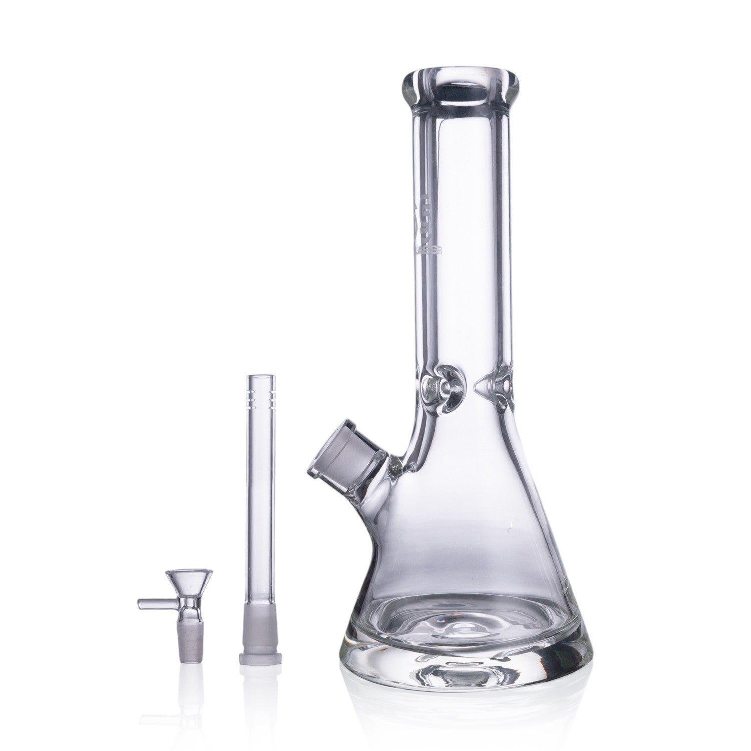 SENSE GLASS Heavy Duty Glass Beaker 12 inch - angle view