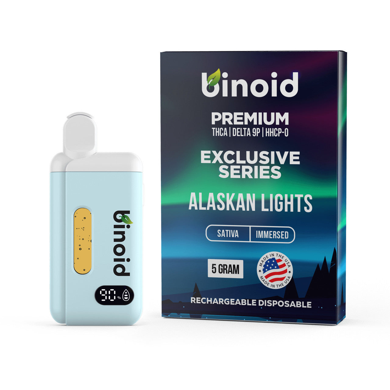 Binoid Exclusive Series THCA Live Resin Blend 5G Disposable