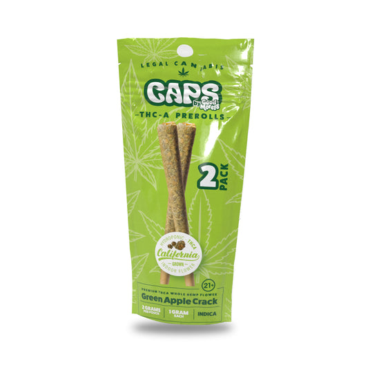 CAPS THC-A Prerolls | 2G