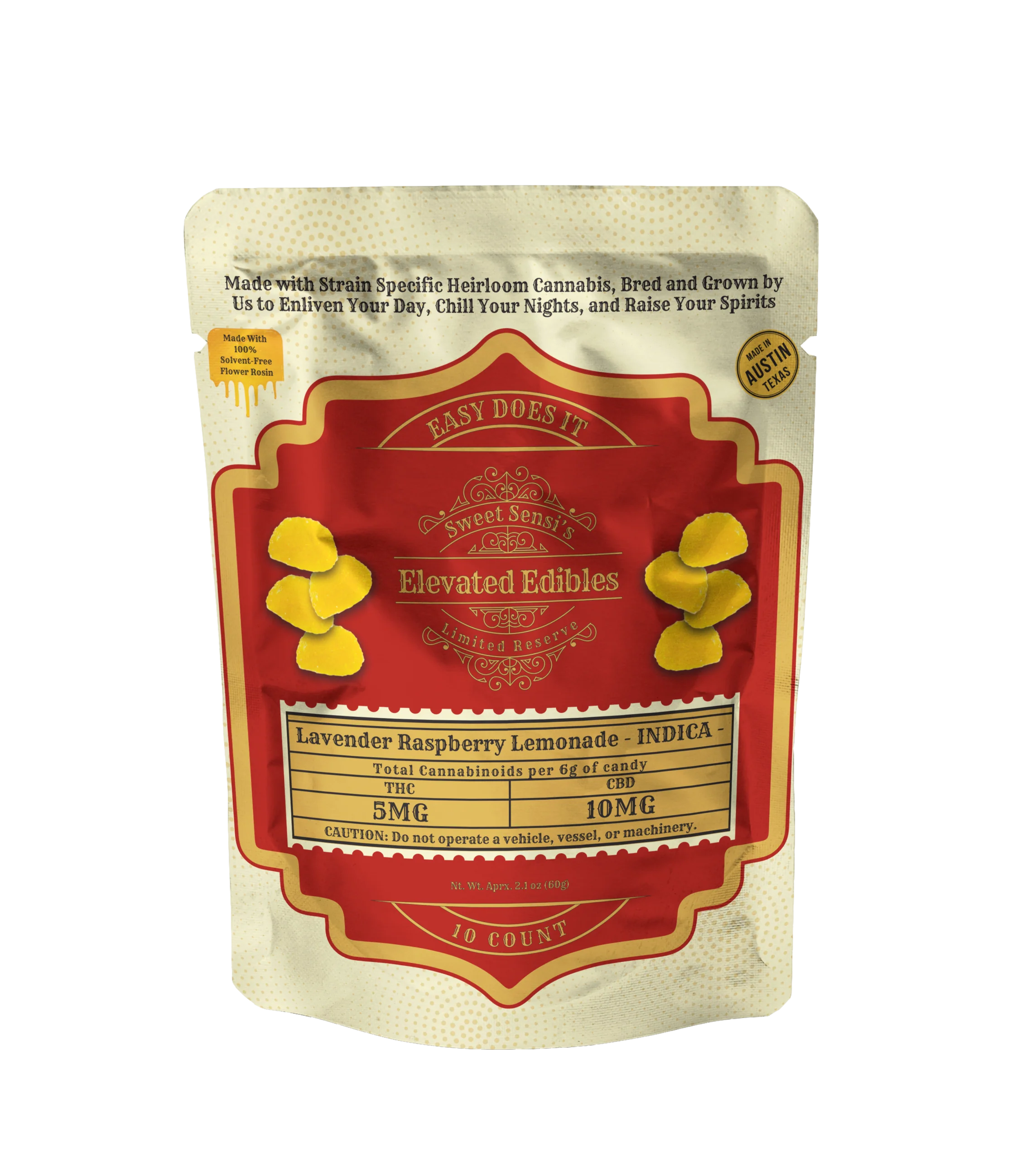 Sweet Sensi Easy Does It Gum Drops 50mg