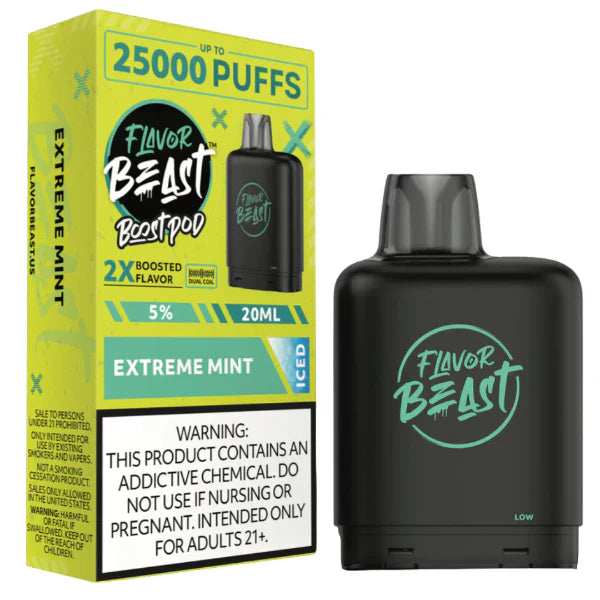 Flavor Beast Boost Pods 25k Puffs (Battery not Included)