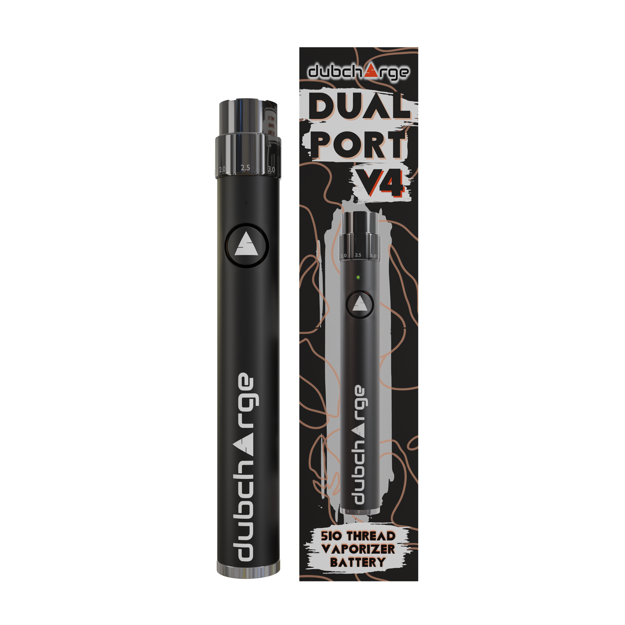 DubCharge V4 Battery - 510 Thread - 650-1100 mAh