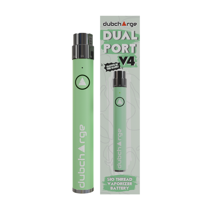 High-Capacity 510 Thread Dual Port V4 Battery | Long-Lasting Power Source for Vaporizer Devices