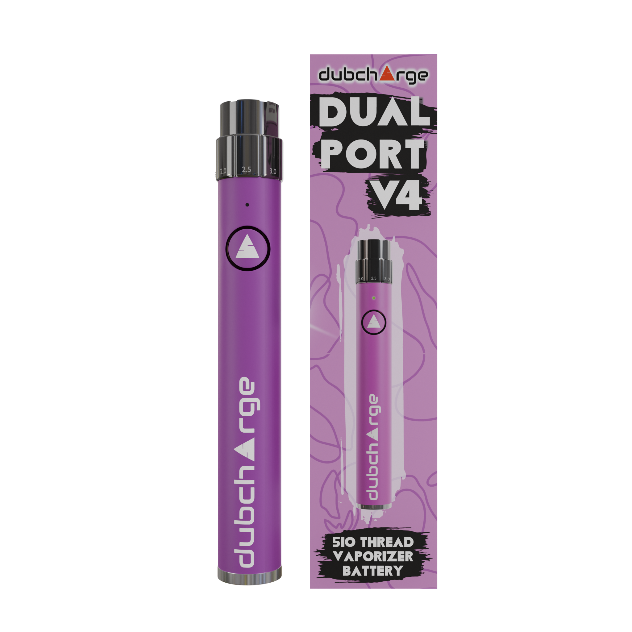 DubCharge V4 Battery - 510 Thread - 650-1100 mAh