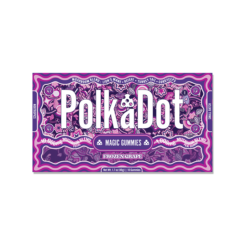 Polk A Dot Mushroom Gummies 10000mg