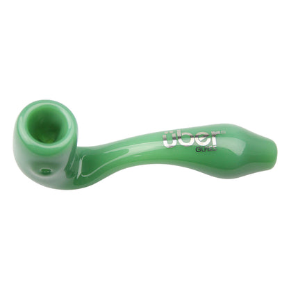 Uber Glass 3.5" Sherlock Pipe - Solid Colors