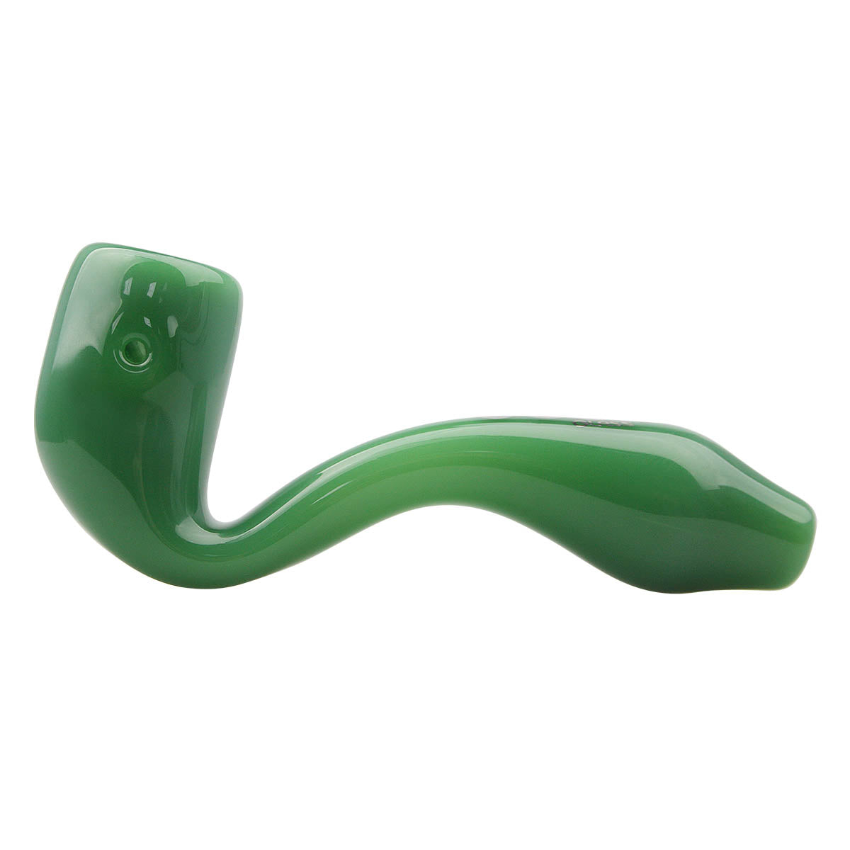 Uber Glass 3.5" Sherlock Pipe - Solid Colors