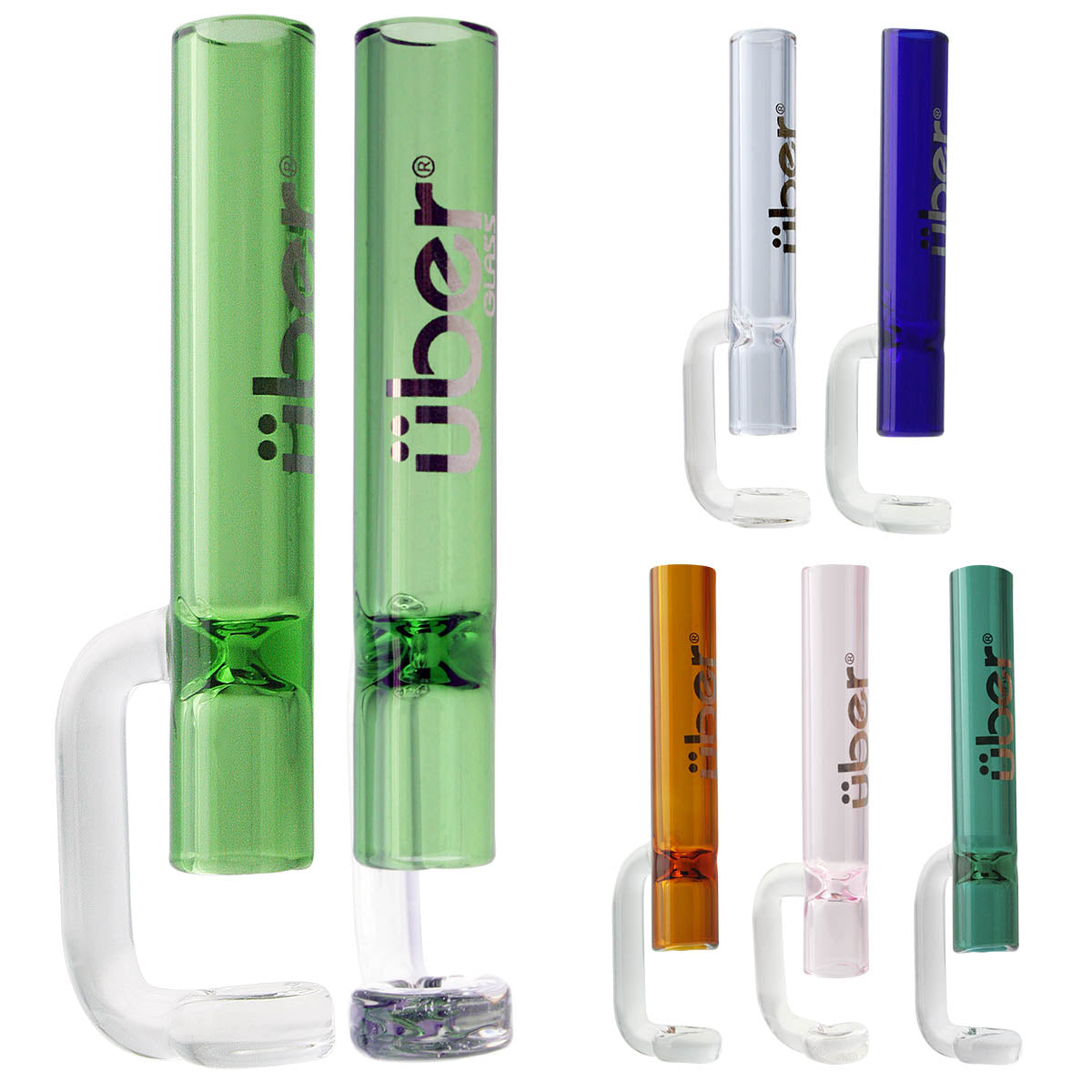 Uber Glass 4" Concentrate Chillum Taster