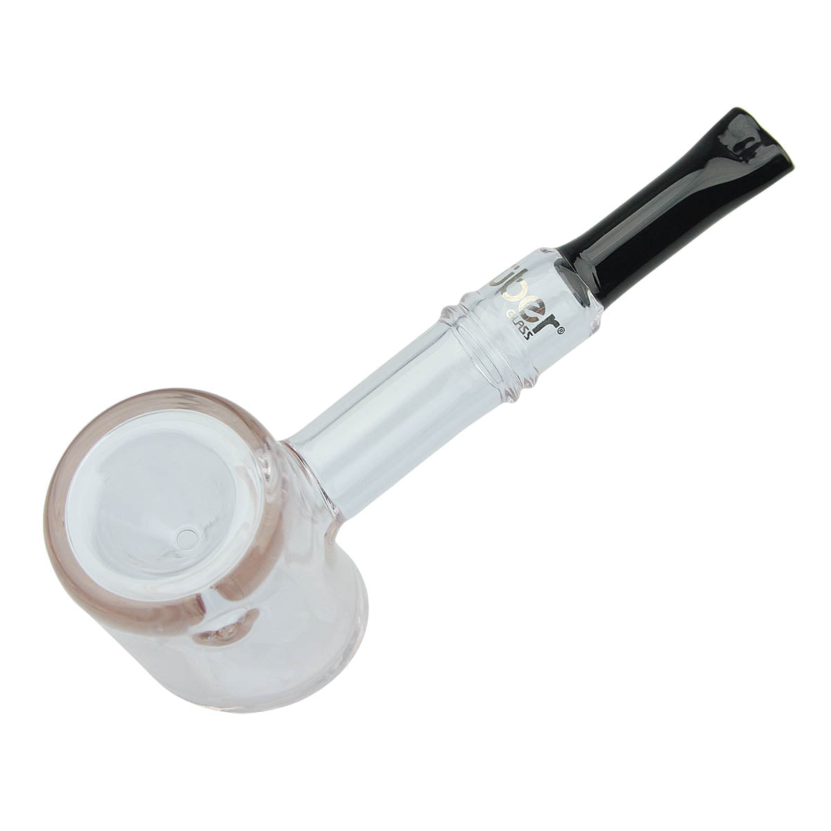 Uber Glass 5" Hammer Sherlock Two Tone