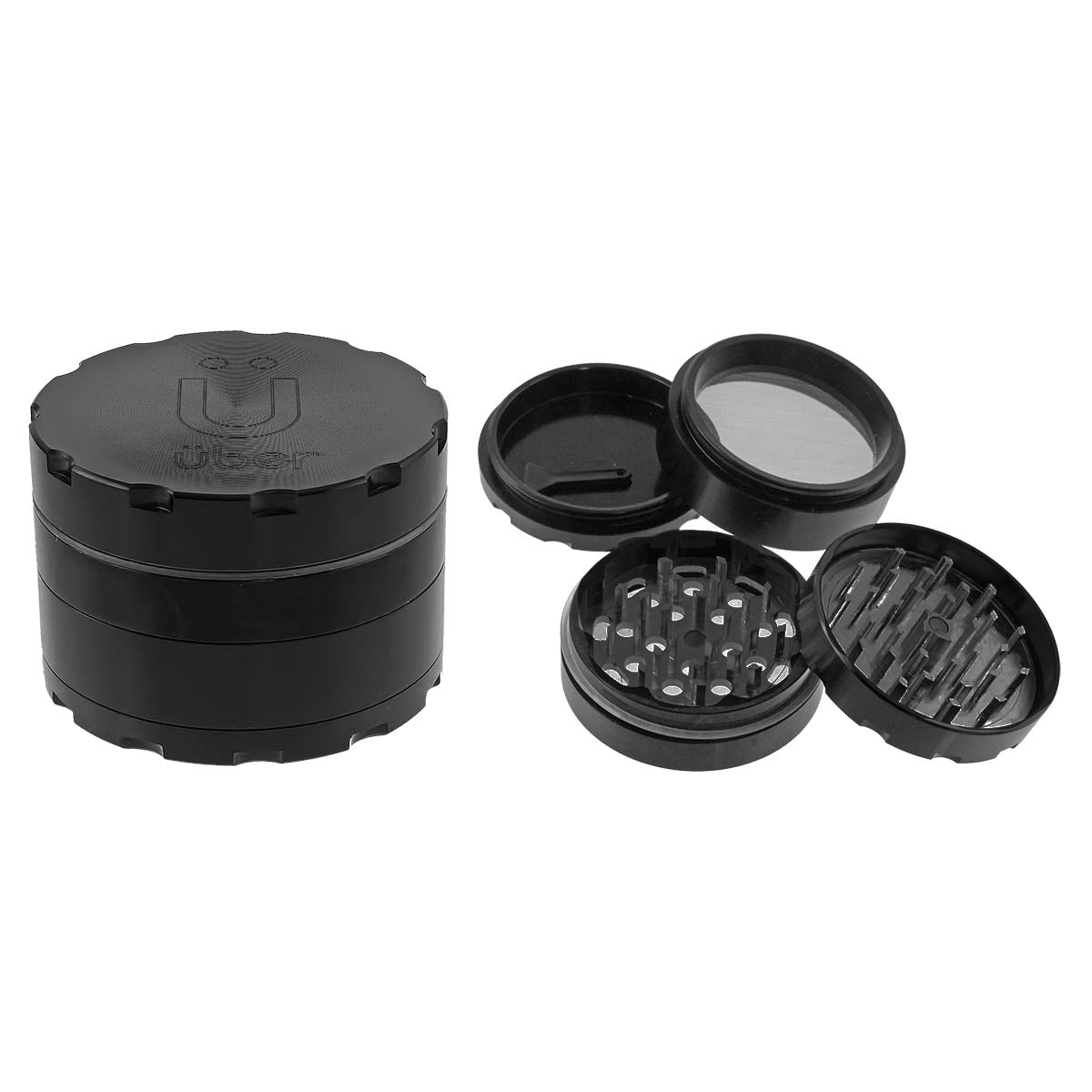 Uber Grinder 4 pc CNC 62mm 2.5" 10PC/BX