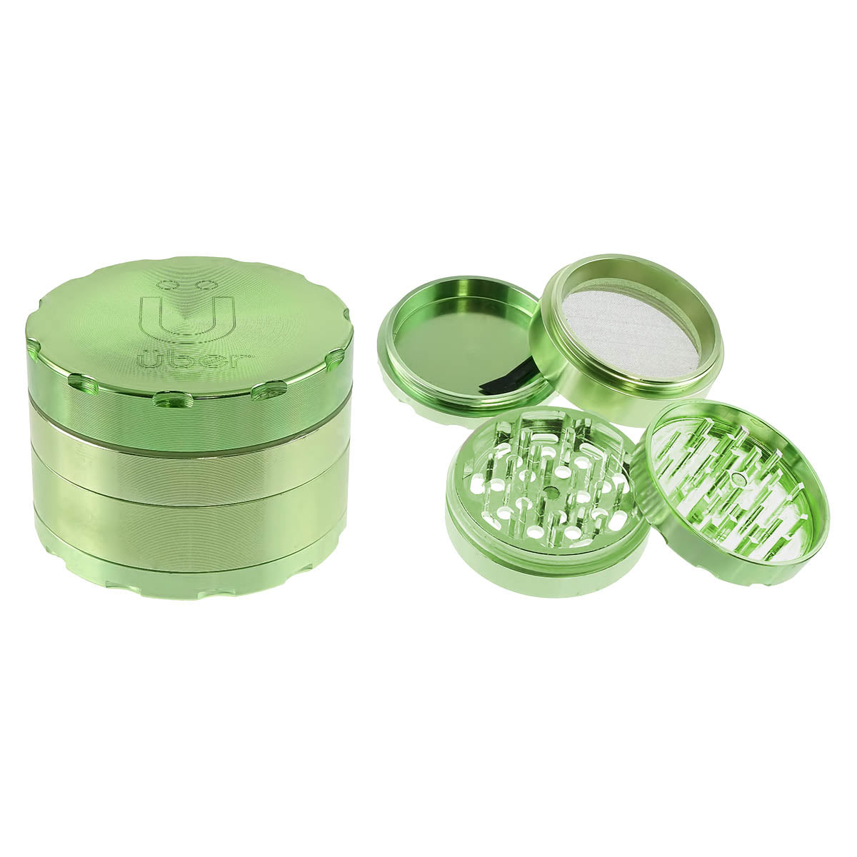 Uber Grinder 4 pc CNC 62mm 2.5" 10PC/BX