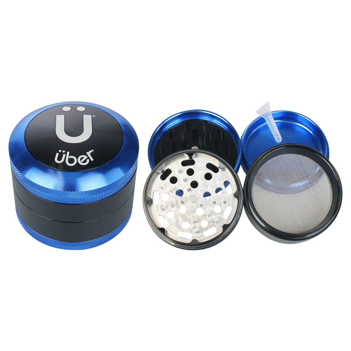 Uber 3.0 Grinder 2.5" 4pc CNC w/ Screen