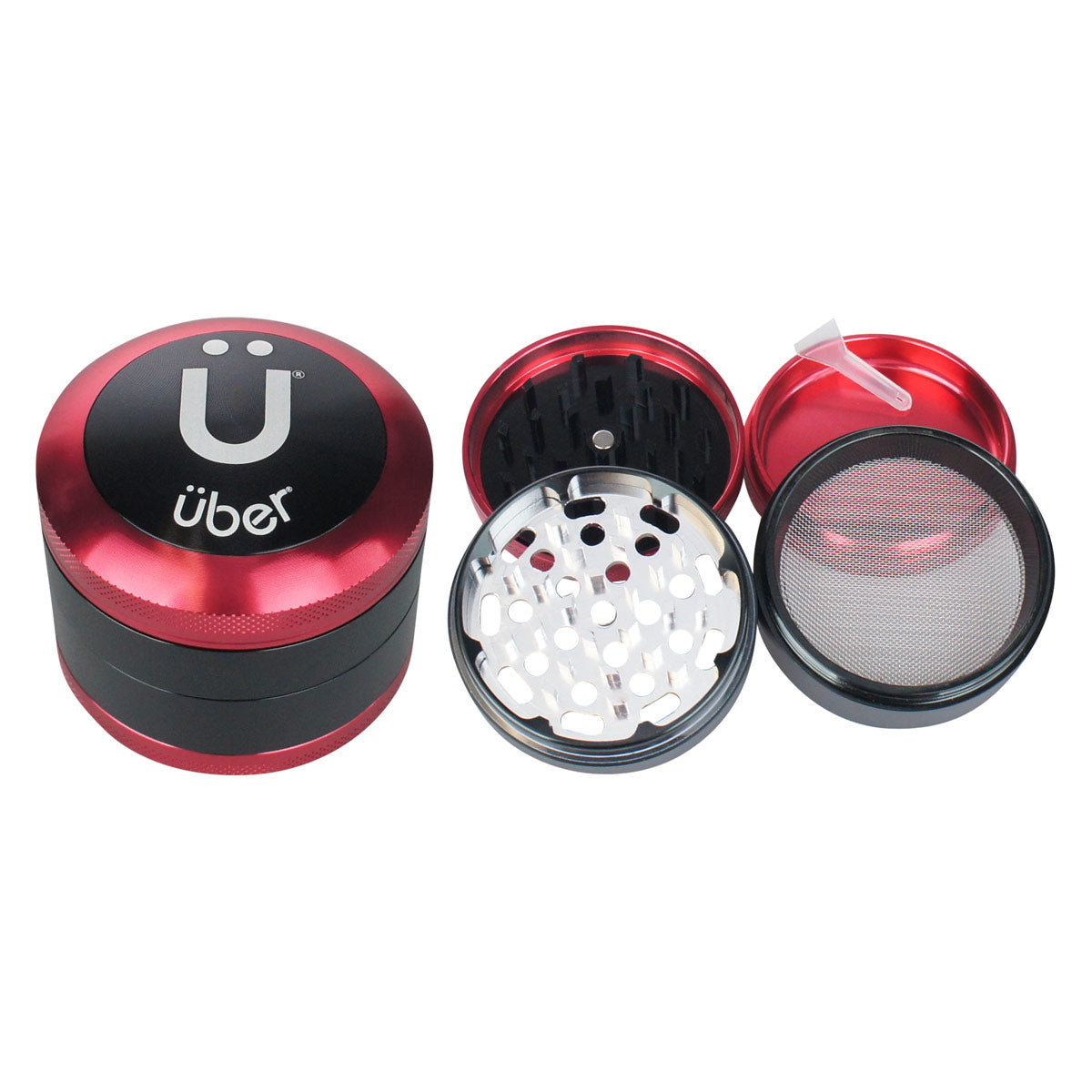 Uber 3.0 Grinder 2.5" 4pc CNC w/ Screen