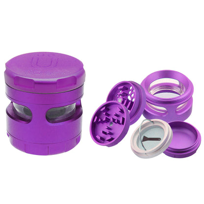 Uber 4.0 Grinder 4pc 2.5" 63mm CNC w/ Window