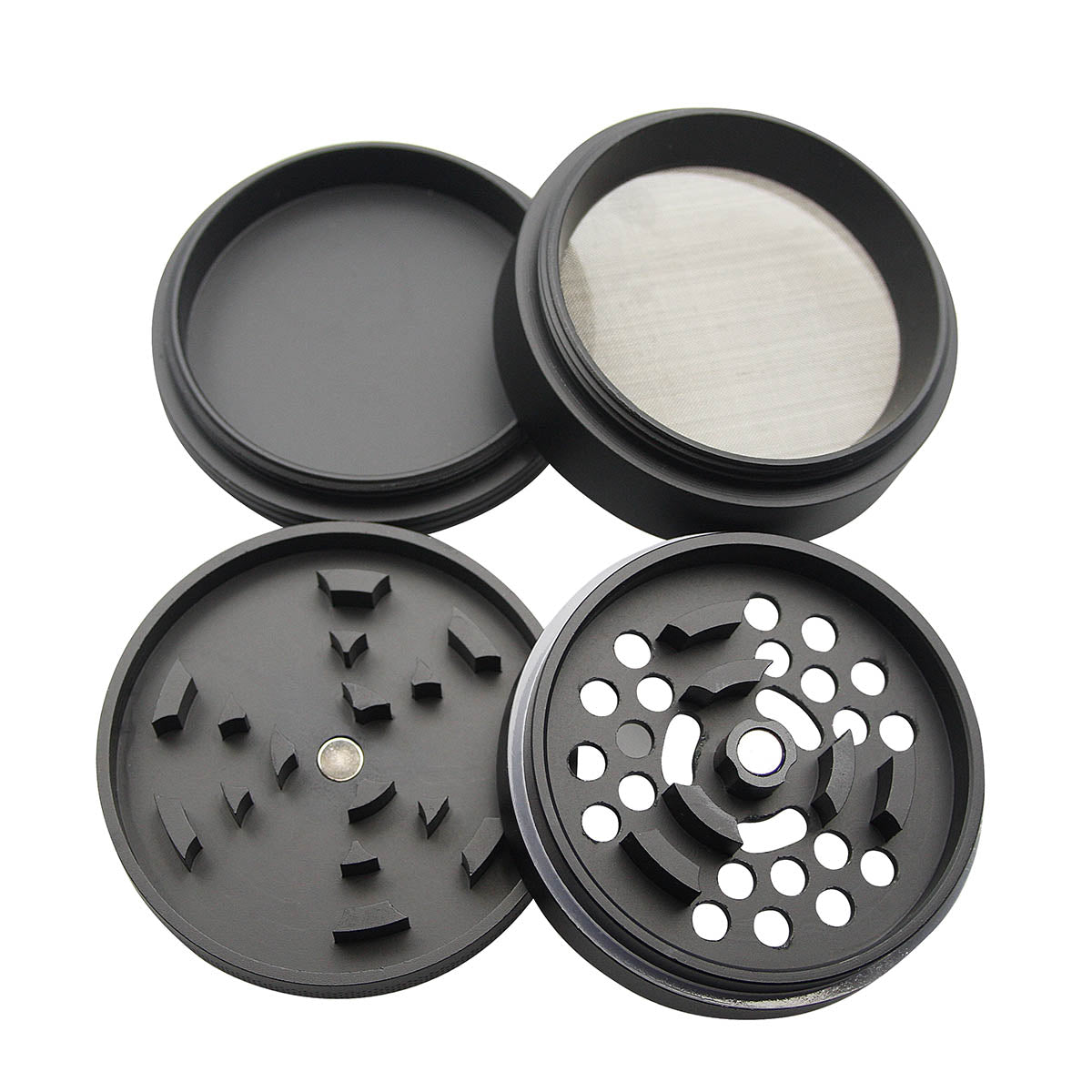 Uber 5.0 Grinder 4pc 2.5" 63mm CNC - Matte