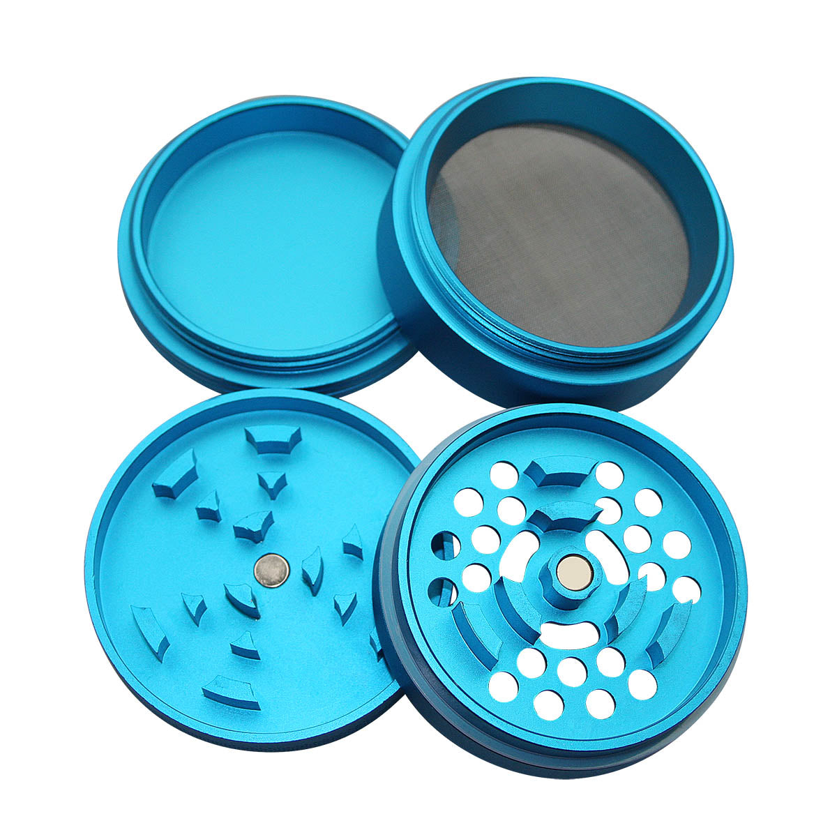 Uber 5.0 Grinder 4pc 2.5" 63mm CNC - Matte