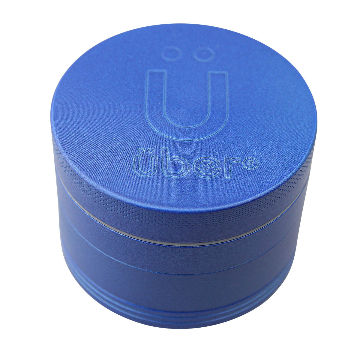 Uber 5.0 Non Stick Grinder 4pc 2.5" 63mm CNC - Matte