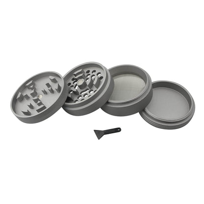 Uber 5.0 Non Stick Grinder 4pc 2.5" 63mm CNC - Matte