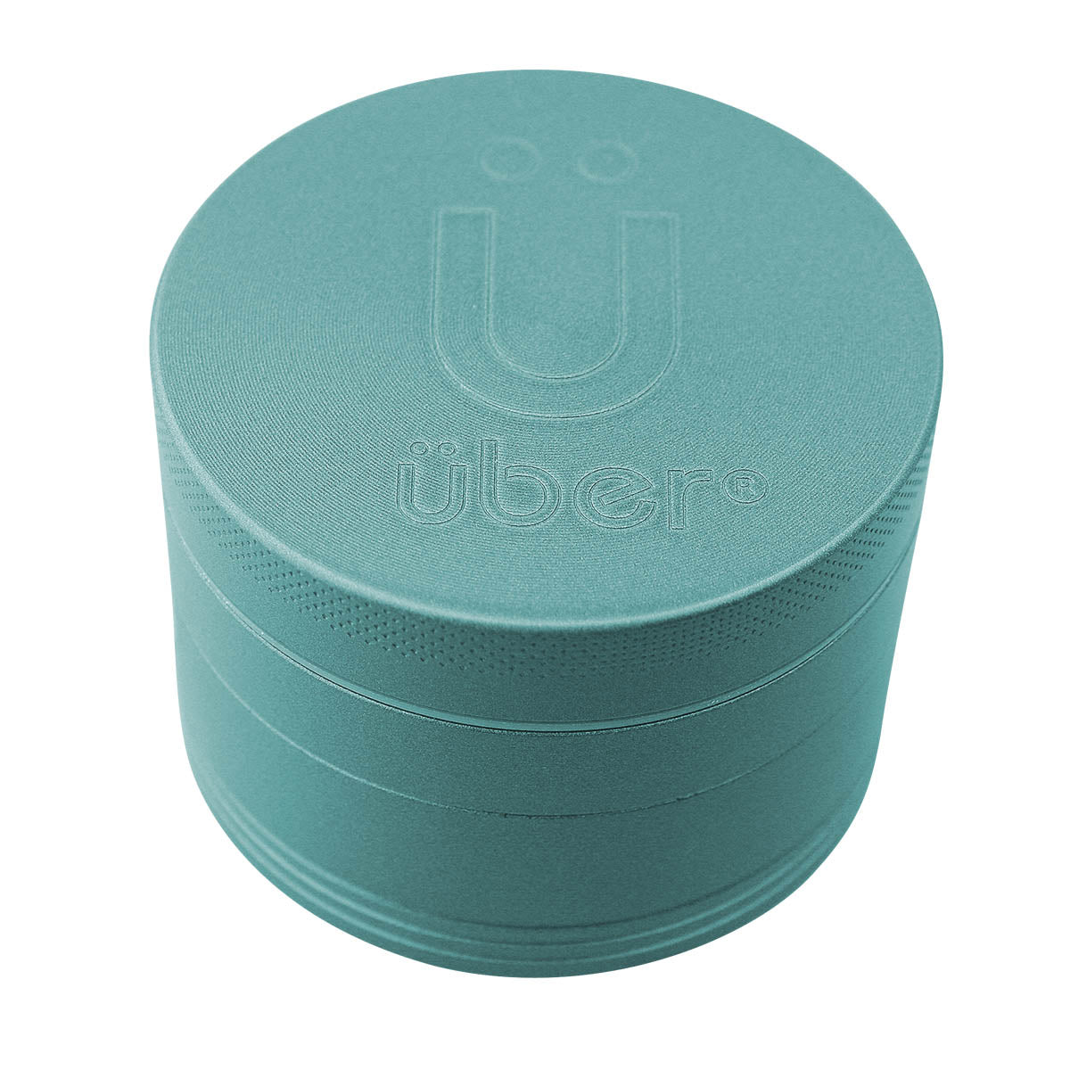 Uber 5.0 Non Stick Grinder 4pc 2.5" 63mm CNC - Matte