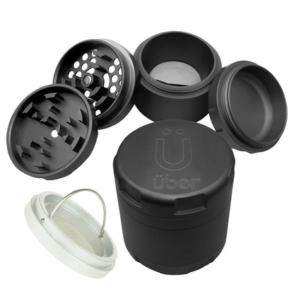 Uber 4.2 Grinder 4pc 2.5" 63mm CNC Matte